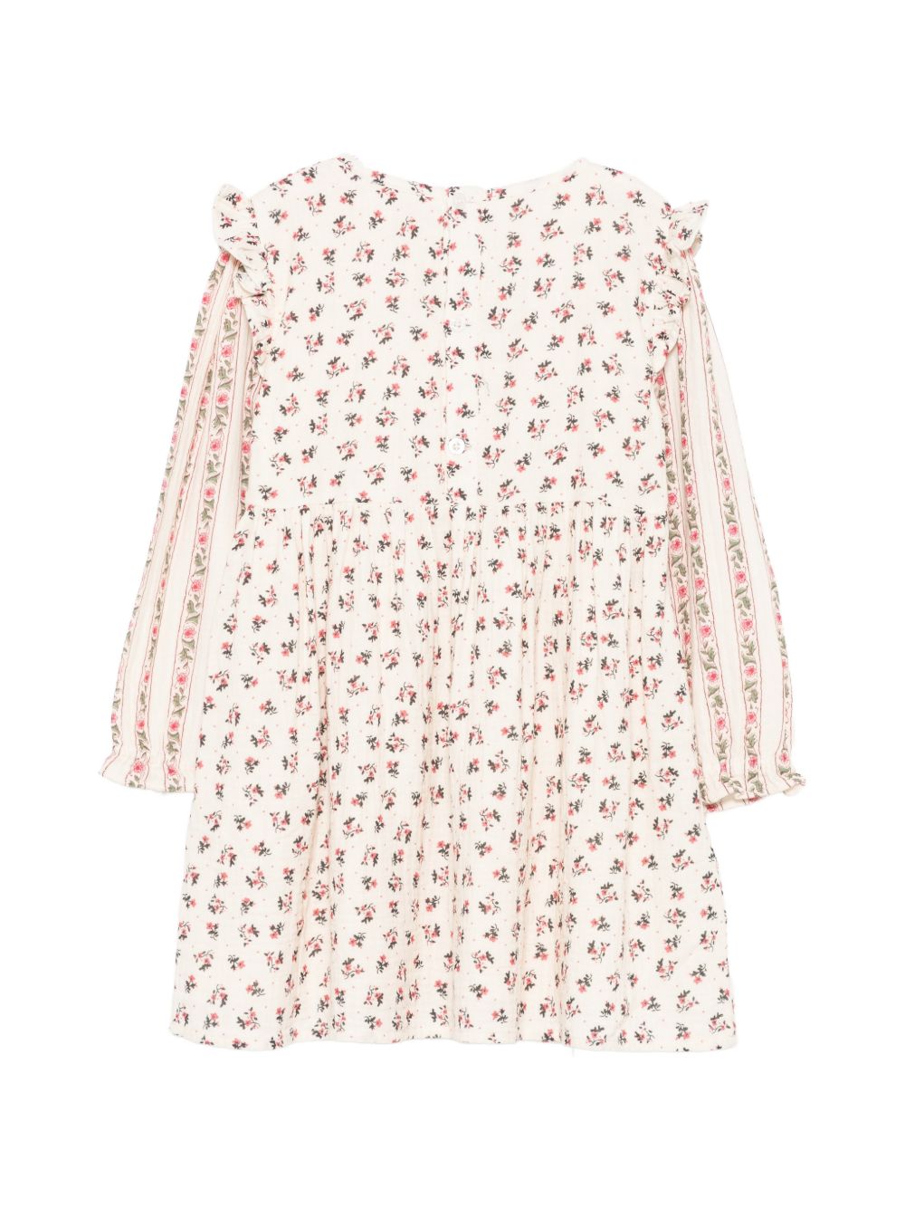 Abito per bambina Louise Misha Kids bianco con stampa a fiori all-over GRI-W26-S0017 CREAM LOUISE MISHA KIDS 