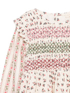 Abito per bambina Louise Misha Kids bianco con stampa a fiori all-over GRI-W26-S0017 CREAM LOUISE MISHA KIDS 