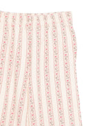 Pantaloni per bambina Louise Misha Kids bianchi con stampa a fiori GRI-W26-S0192 CREAM LOUISE MISHA KIDS 