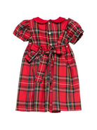 Abito per neonata Mariella Ferrrari Kids rosso con stampa tartan ABB2MC 060 MARIELLA FERRARI KIDS 