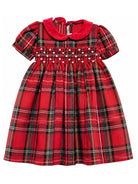 Abito per neonata Mariella Ferrrari Kids rosso con stampa tartan ABB2MC 060 MARIELLA FERRARI KIDS 
