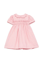 Abito per neonata Mariella Ferrari Kids rosa con colletto a smerlo ABO13MC 014 MARIELLA FERRARI KIDS 