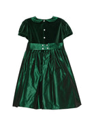 Abito per bambina Mariella Ferrari Kids verde con colletto alla Peter Pan ABS17MC 074 083 MARIELLA FERRARI KIDS 