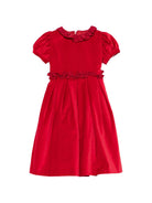Abito per bambina Mariella Ferrari Kids rosso con finitura in velluto ABT18MC 074 083 MARIELLA FERRARI KIDS 