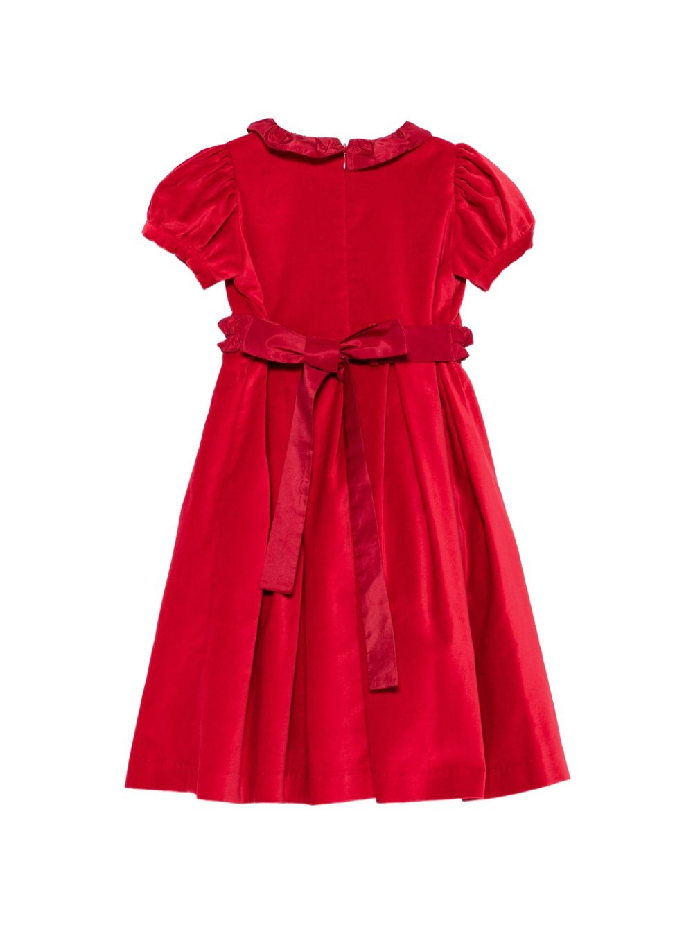 Abito per bambina Mariella Ferrari Kids rosso con finitura in velluto ABT18MC 074 083 MARIELLA FERRARI KIDS 