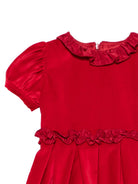 Abito per bambina Mariella Ferrari Kids rosso con finitura in velluto ABT18MC 074 083 MARIELLA FERRARI KIDS 
