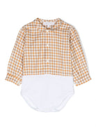 Body per neonato Mariella Ferrari Kids beige in stile camicia CME5ML 017 MARIELLA FERRARI KIDS 