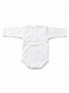 Tutina per neonati Mariella Ferrari bianca con ricamo cervo CMS17ML BEIGE MARIELLA FERRARI KIDS 