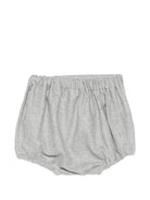 Shorts per neonati Mariella Ferrari Kids grigi con vita elasticizzata PGB2 054 MARIELLA FERRARI KIDS 