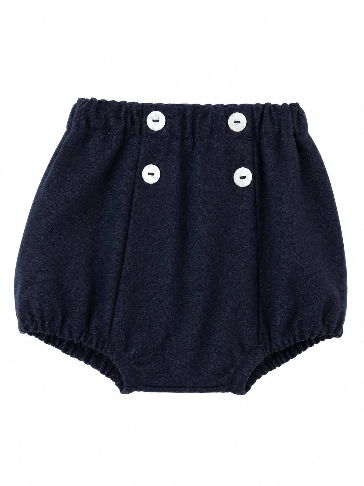 Shorts per neonati Mariella Ferrari Kids blu con bottoni sul davanti PGB2 056 FL MARIELLA FERRARI KIDS 