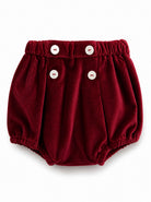 Shorts per neonata Mariella Ferrari bordeaux con dettaglio bottoni PGB2 071V MARIELLA FERRARI KIDS 