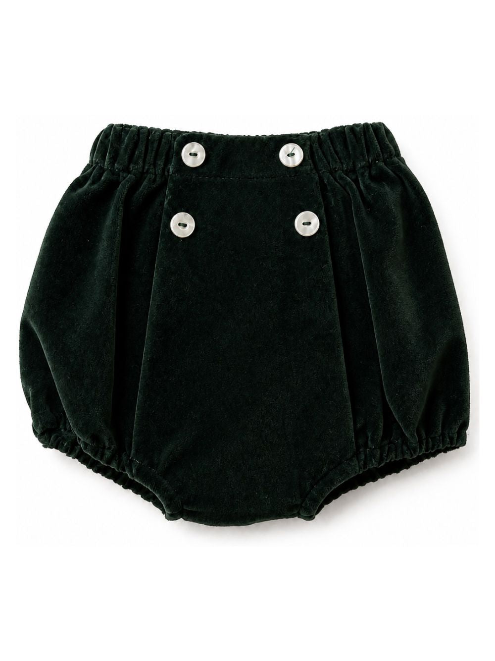 Shorts per neonati Mariella Ferrari Kids verde con bottoni sul davanti PGB2 074V MARIELLA FERRARI KIDS 