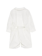Completo camicia e shorts per neonato Mariella Ferrari Kids bianco con chiusura a doppiopetto PGI9 005 005V MARIELLA FERRARI KIDS 