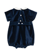 Tutina per neonata Mariella Ferrari Kids blu con colletto alla Peter Pan PGL10 075 MARIELLA FERRARI KIDS 