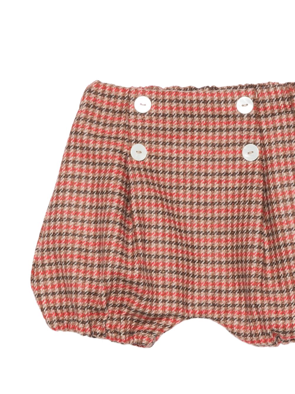 Pantaloncini per neonata Mariella Ferrari Kids rosso con bottoni decorativi PGN12 059 MARIELLA FERRARI KIDS 