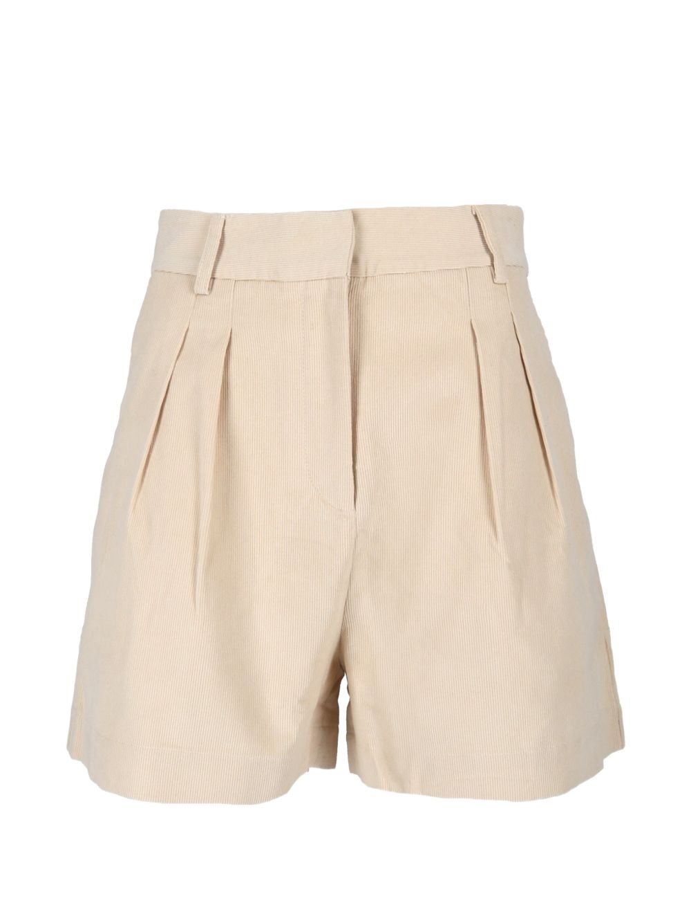 Pantaloncini per donna MC2 St.Barth beige in velluto AYA0002 00326M MC2 ST. BARTH 
