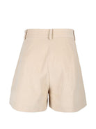 Pantaloncini per donna MC2 St.Barth beige in velluto AYA0002 00326M MC2 ST. BARTH 
