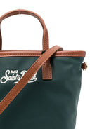 Borsa Mini City Bag MC2 St.Barth verde logo ricamato CB0005 00169M MC2 ST. BARTH KIDS 