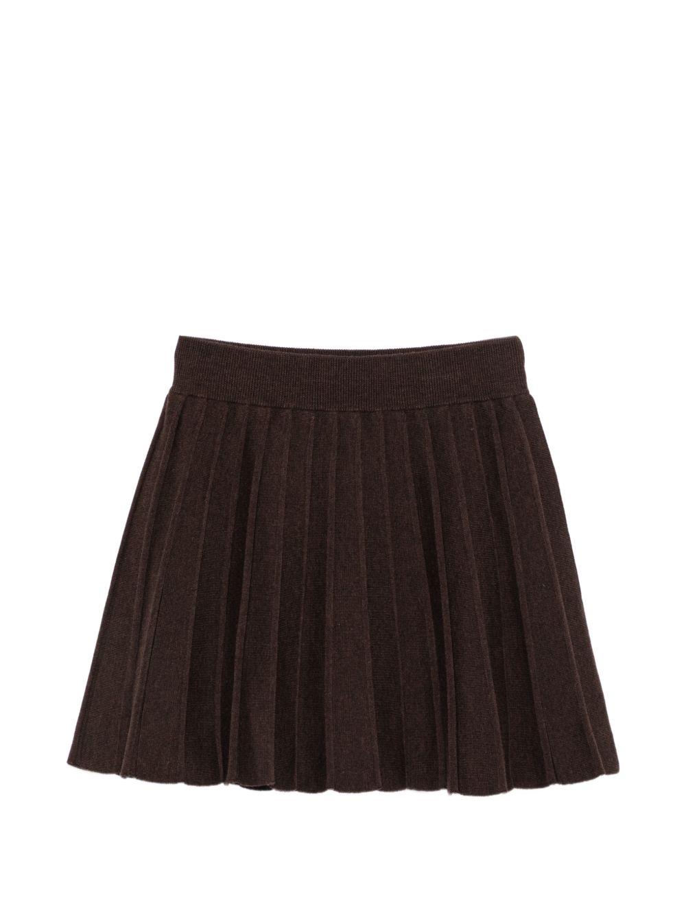 Gonna per donna MC2 St. Barth marrone con design lavorato a maglia INA0002 00040M MC2 ST. BARTH 