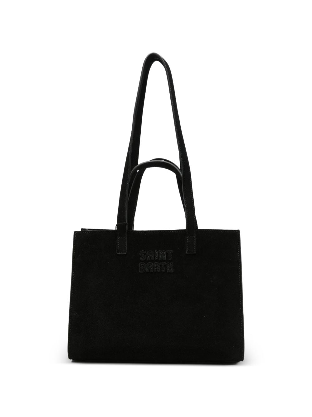 Borsa Tote Joba MC2 Saint Barth nera in camoscio JOBA001 00783M MC2 ST. BARTH 