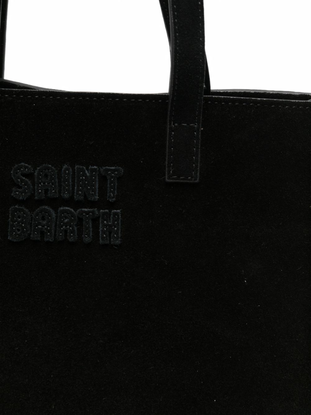 Borsa Tote Joba MC2 Saint Barth nera in camoscio JOBA001 00783M MC2 ST. BARTH 