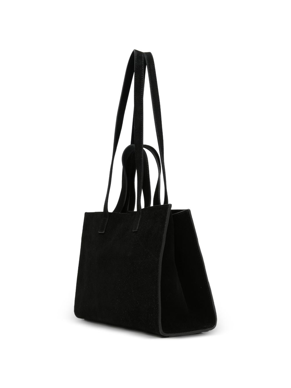Borsa Tote Joba MC2 Saint Barth nera in camoscio JOBA001 00783M MC2 ST. BARTH 