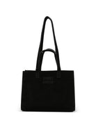 Borsa Tote Joba MC2 Saint Barth nera in camoscio JOBA001 00783M MC2 ST. BARTH 