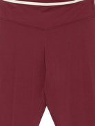 Leggins per donna MC2 St. Barth rossi con elastico in vita KAYA002 02748M MC2 ST. BARTH 