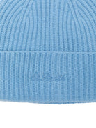 Cappello per donna MC2 St. Barth azzurro con logo ricamato sul davanti MOS0004 00008M MC2 ST. BARTH 