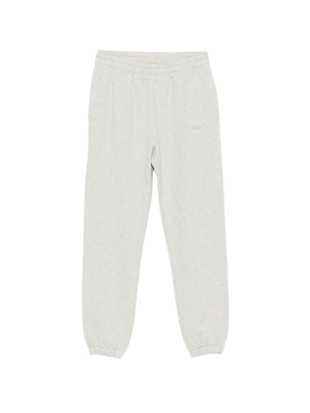 Pantaloni per donna MC2 St. Barth grigi con logo glitterato ODA0009 00643M MC2 ST. BARTH 