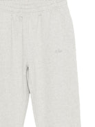 Pantaloni per donna MC2 St. Barth grigi con logo glitterato ODA0009 00643M MC2 ST. BARTH 