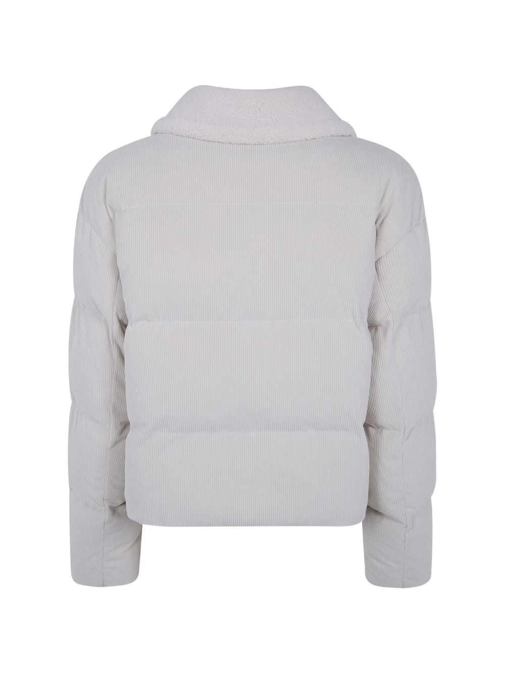 Giacca per donna MC2 St. Barth beige con texture in velluto SEH0001 00998M MC2 ST. BARTH 