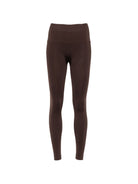 Leggings per bambina MC2 Saint Barth marrone scuro con texture a coste VEG0001 00022M MC2 ST. BARTH 