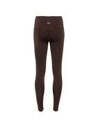 Leggings per bambina MC2 Saint Barth marrone scuro con texture a coste VEG0001 00022M MC2 ST. BARTH 