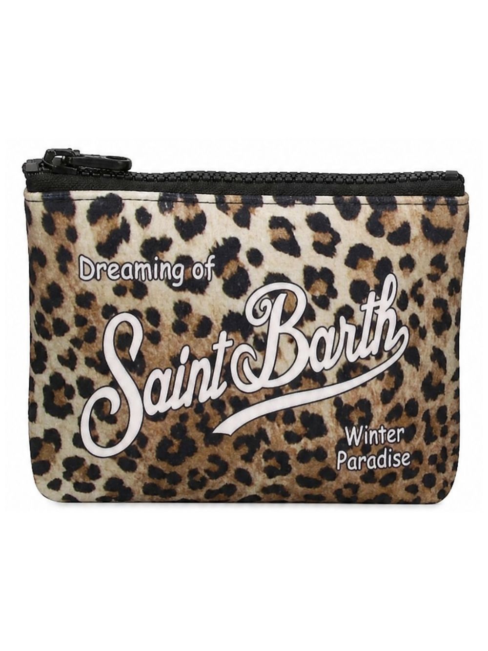 Pochette Aline MC2 St. Barth marrone con stampa grafica animalier ALI0002 02624M MC2 ST. BARTH KIDS 
