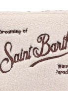 Pochette Aline MC2 Saint Barth beige con finitura in shearling ALI0023 00168M MC2 ST. BARTH KIDS 