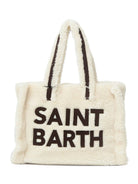 Borsa Colette MC2 St. Barth beige con finitura in eco shearling COL0032 00127M MC2 ST. BARTH KIDS 