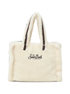 Borsa Colette MC2 St. Barth beige con finitura in eco shearling COL0032 00127M MC2 ST. BARTH KIDS 