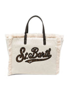 Colette Felt MC2 St. Barth bianca con logo ricamato sul davanti COL0046 01818M MC2 ST. BARTH KIDS 