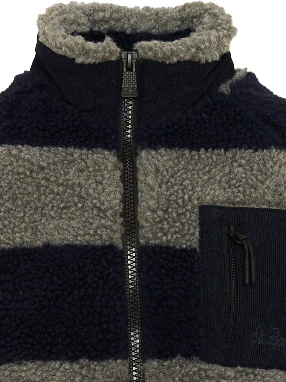 Giubbino per bambino MC2 St. Barth Kids x Peanuts multicolore con ricamo Snoopy sul retro KEY0005 00203M MC2 ST. BARTH KIDS 