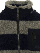 Giubbino per bambino MC2 St. Barth Kids x Peanuts multicolore con ricamo Snoopy sul retro KEY0005 00203M MC2 ST. BARTH KIDS 