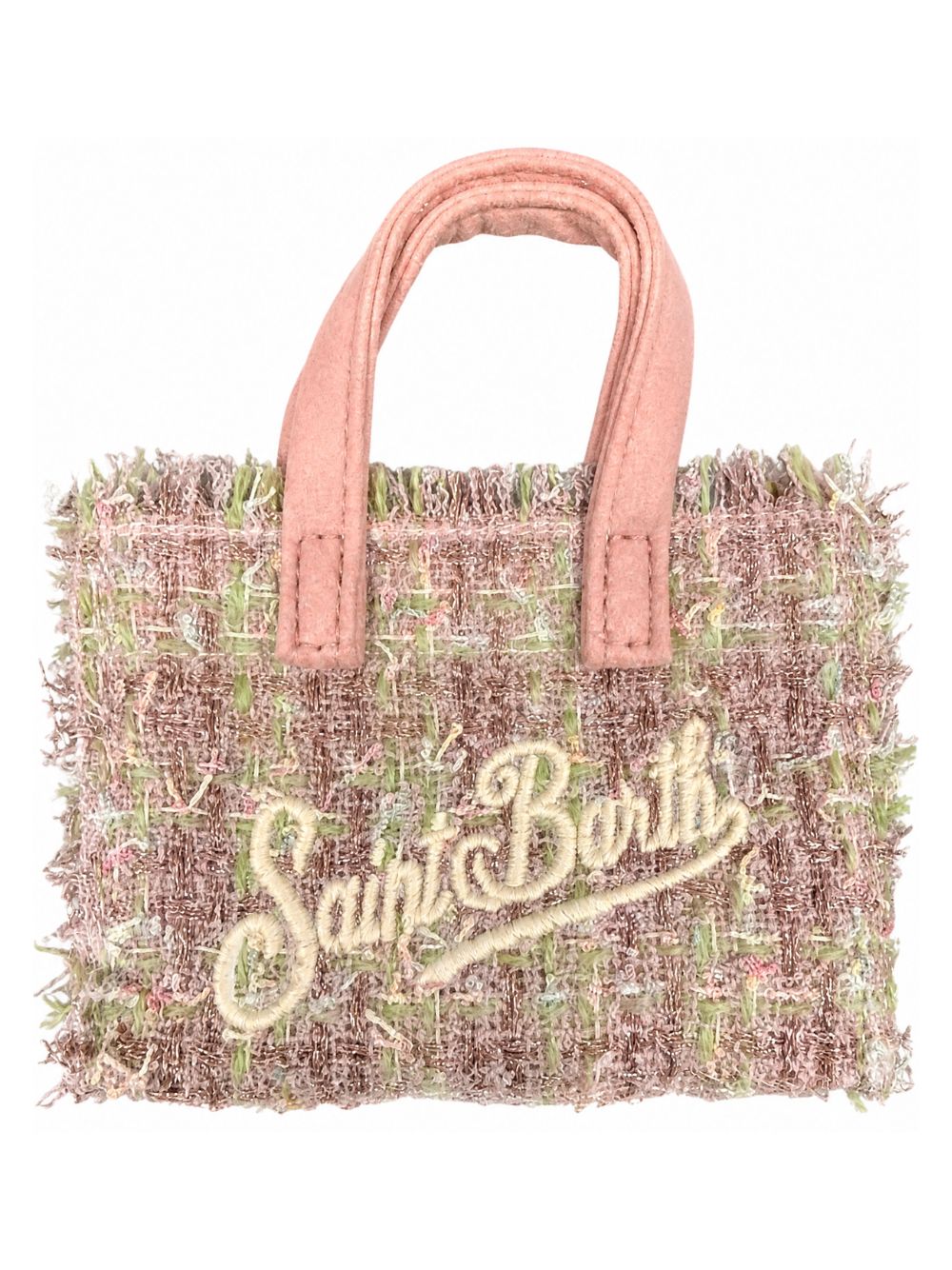 Portachiavi MC2 St. Barth rosa in tweed KEYB006 00171M MC2 ST. BARTH KIDS 