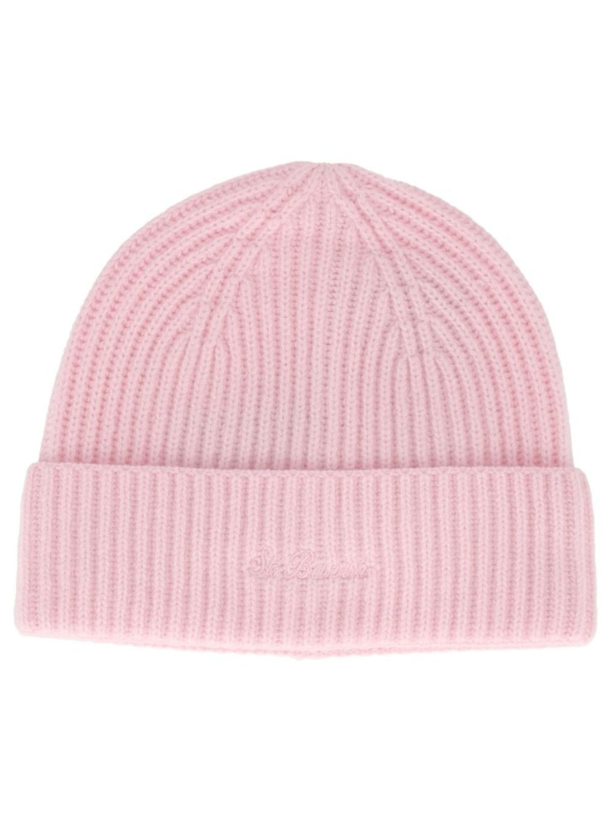 Cappello per bambina MC2 Saint Barth Kids rosa con trama a coste MOS0004 00006M MC2 ST. BARTH KIDS 
