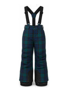 Pantaloni da sci per bambino MC2 St. Barth Kids multicolore con design tartan OYM0001 00707M MC2 ST. BARTH KIDS 