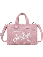 Phone Bag MC2 Saint Barth rosa con finitura in velluto PHONE008 00135M MC2 ST. BARTH KIDS 