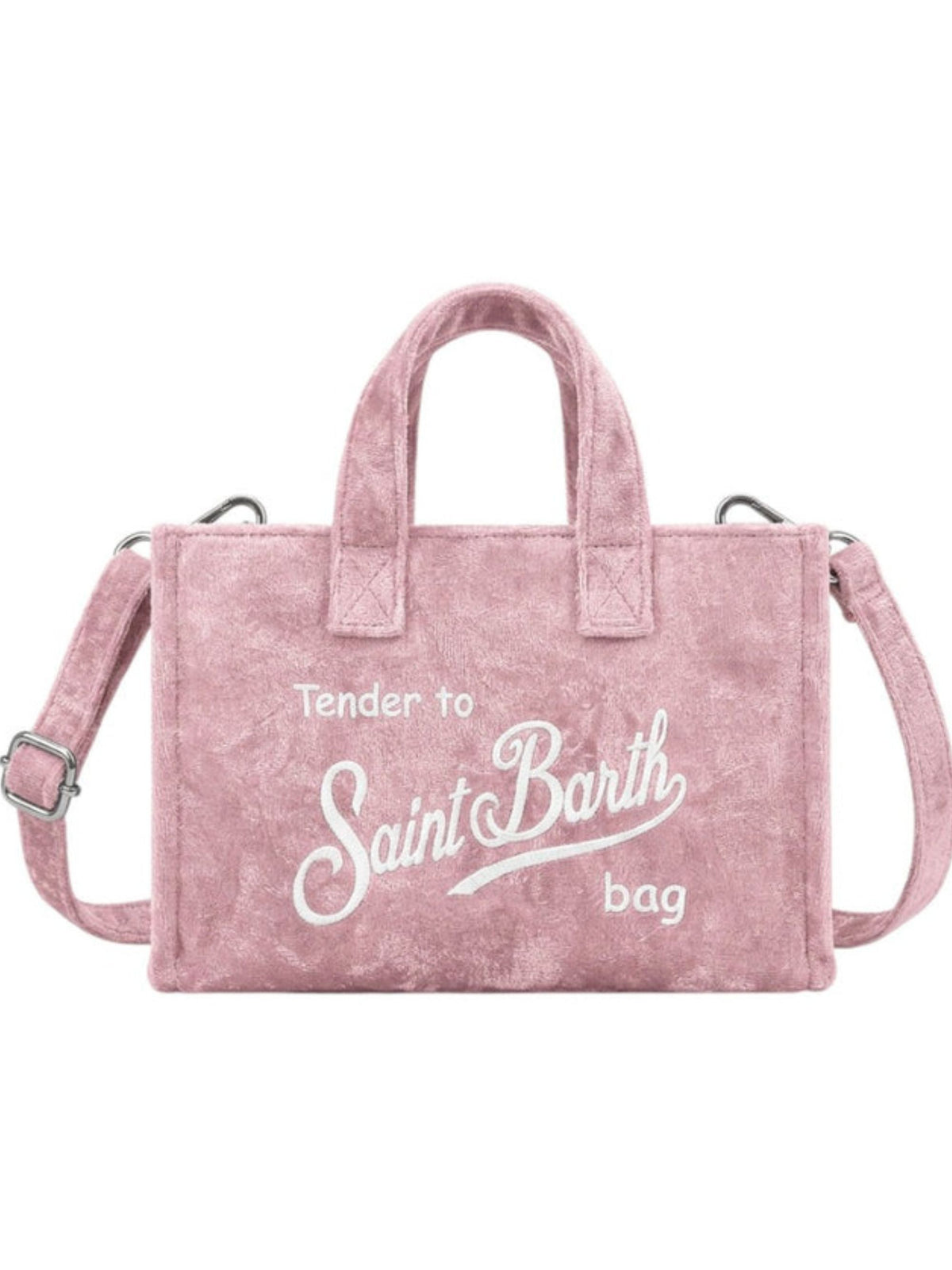Phone Bag MC2 Saint Barth rosa con finitura in velluto PHONE008 00135M MC2 ST. BARTH KIDS 