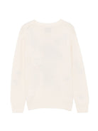 Maglione per bambina MC2 Saint Barth Kids beige con ricamo Snoopy PRC0005 00160M MC2 ST. BARTH KIDS 