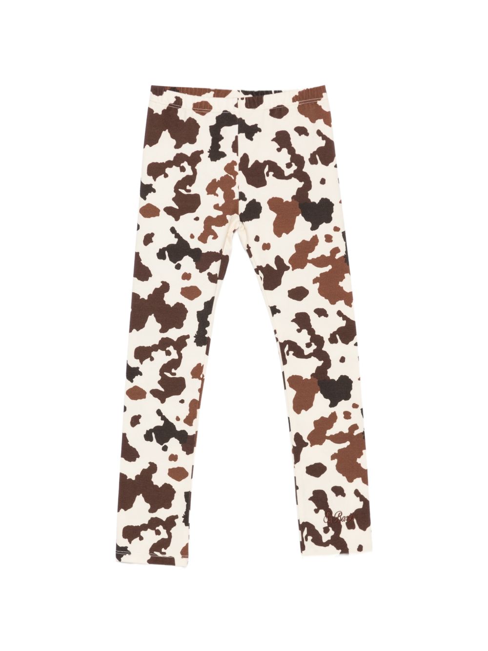 Leggins per bambina MC2 Saint Barth Kids animalier con stampa muccata ROSY001 01360M MC2 ST. BARTH KIDS 