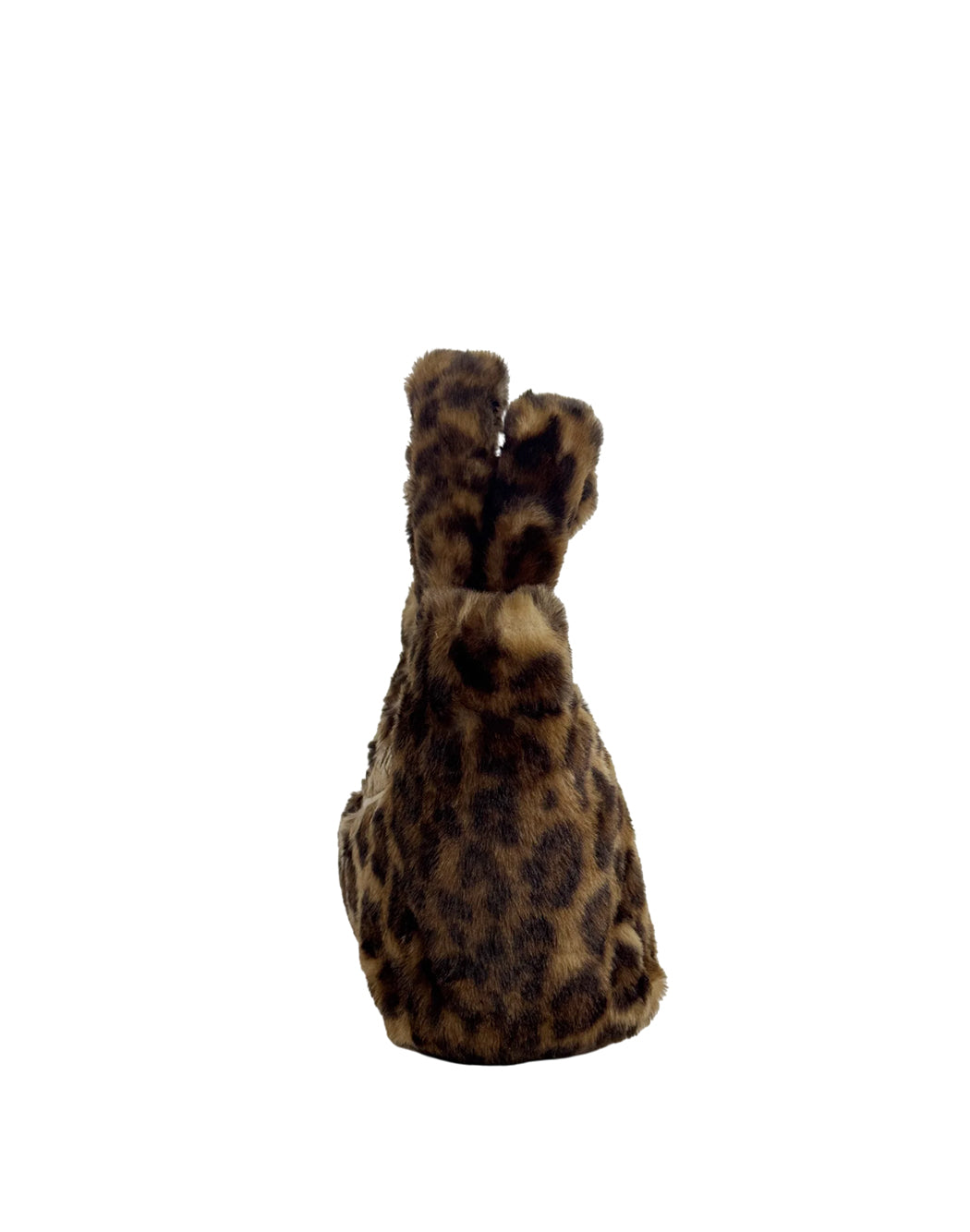 Borsa Vanity Mini Soft Fur MC2 St. Barth animalier con logo ricamato sul davanti VAMI021 00214M MC2 ST. BARTH KIDS 