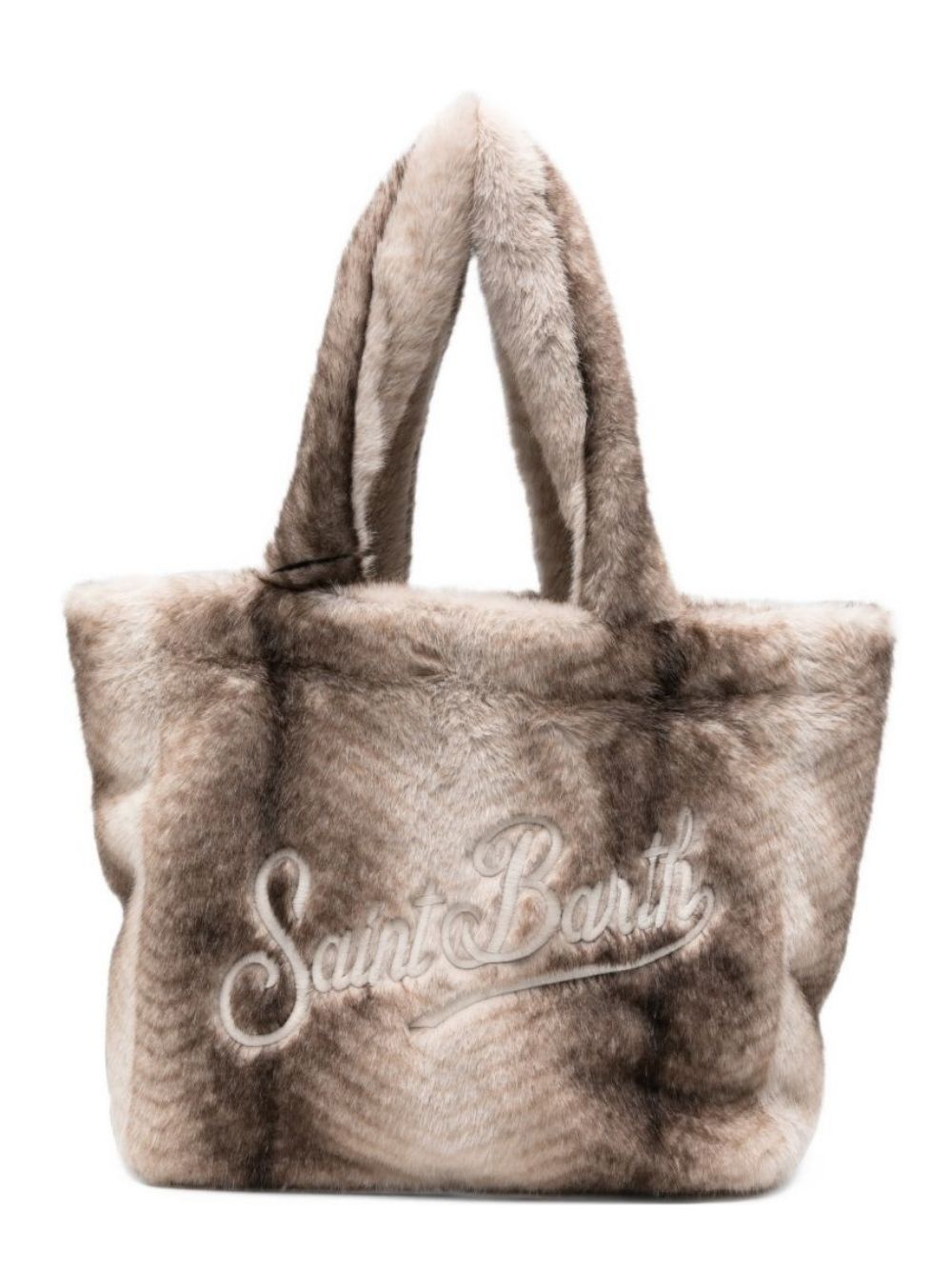 Borsa Vanity Soft Fur MC2 St. Barth beige in pelliccia sintetica VANI033 00220M MC2 ST. BARTH KIDS 